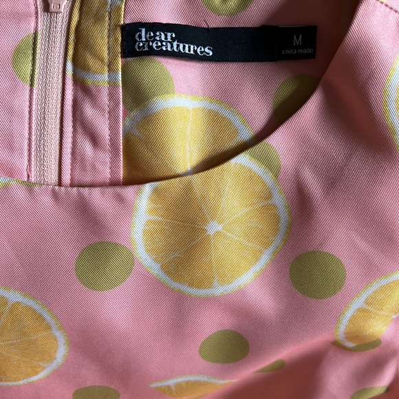 Dear Creatures citrus print dress - Picture 5 of 7